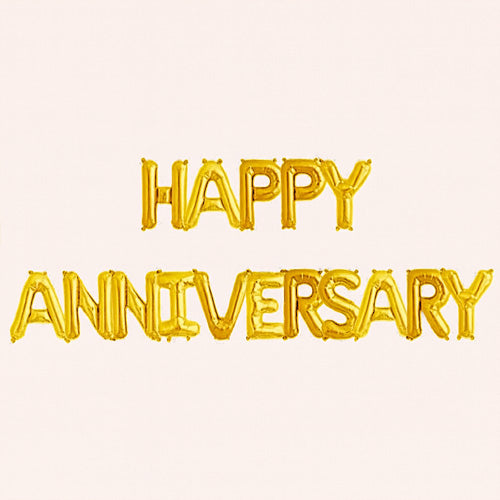 Happy Anniversary Foil Balloon