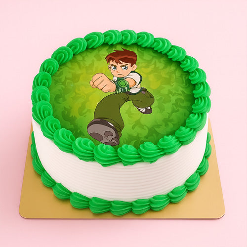 Ben Ten Photo Cake