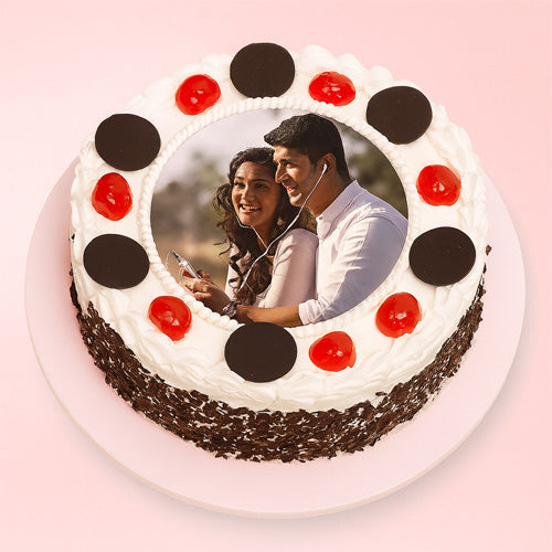 Black Forest Photo Cake