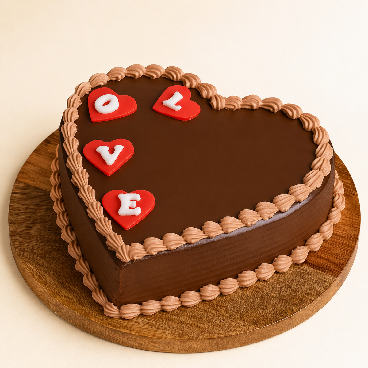 Choco Love Heart Cake