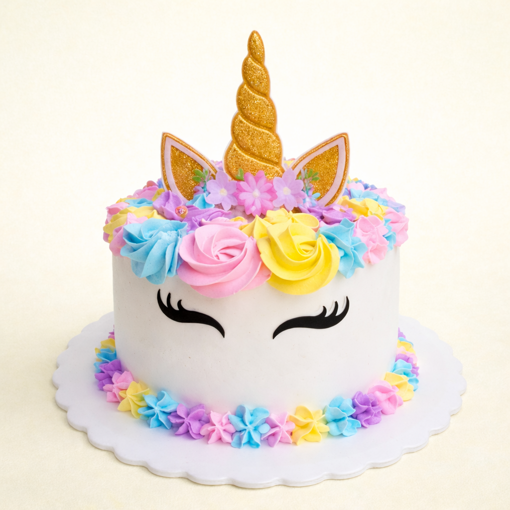 Enchanted Unicorn Fantasy Cake