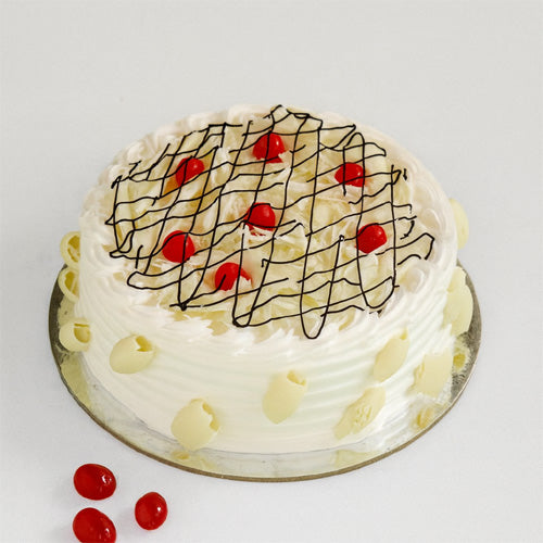 German White Forest Cake