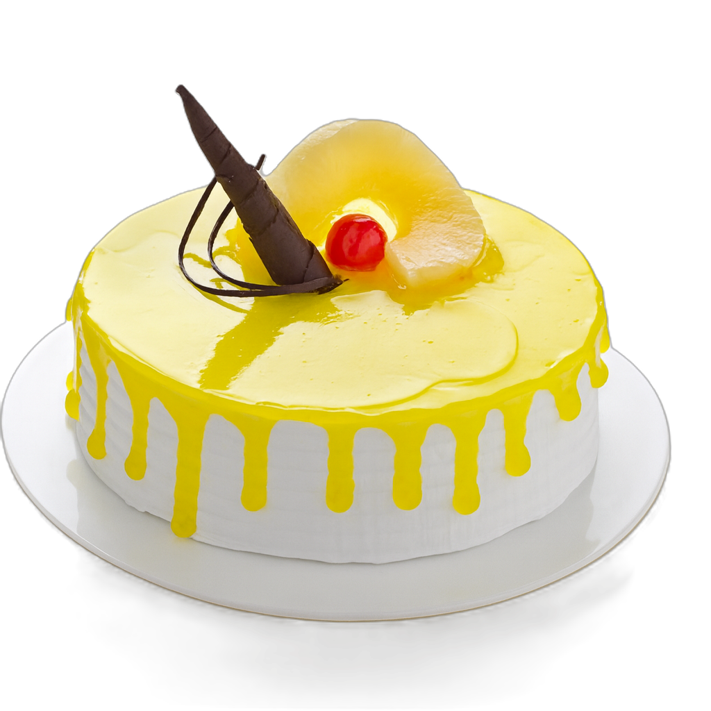 Pineapple Jelly Cake